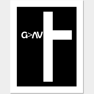 God Is Greater Than The Highs And Lows Posters and Art